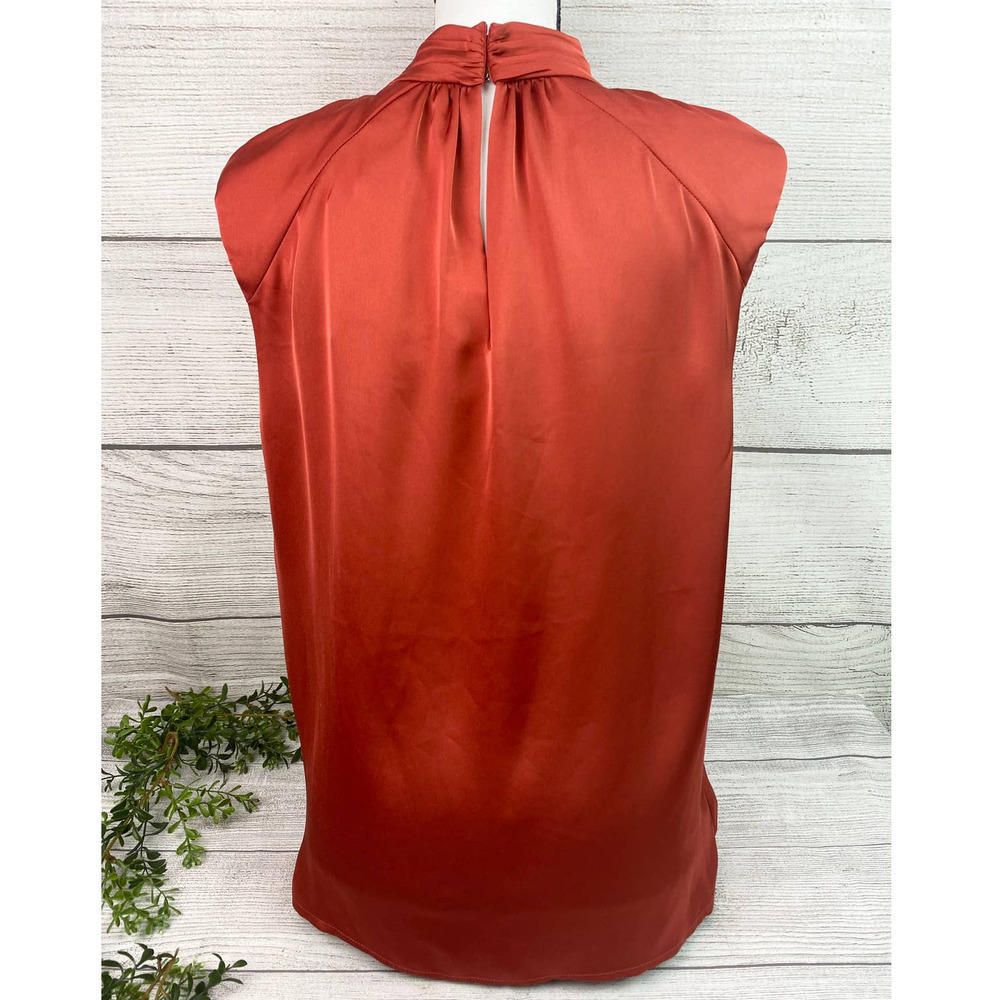 NEW RAMEY BROOK Avia Structured Shoulder Clay Sleeveless Top Lg - Picture 6 of 11